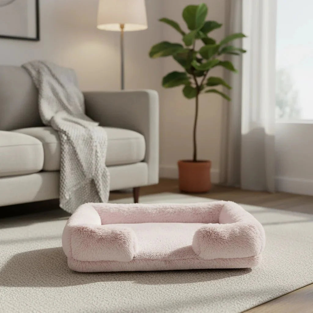 Hondenmand Orthopedisch - Kattenmand – Comfortabele Wasbare Luxe Mand