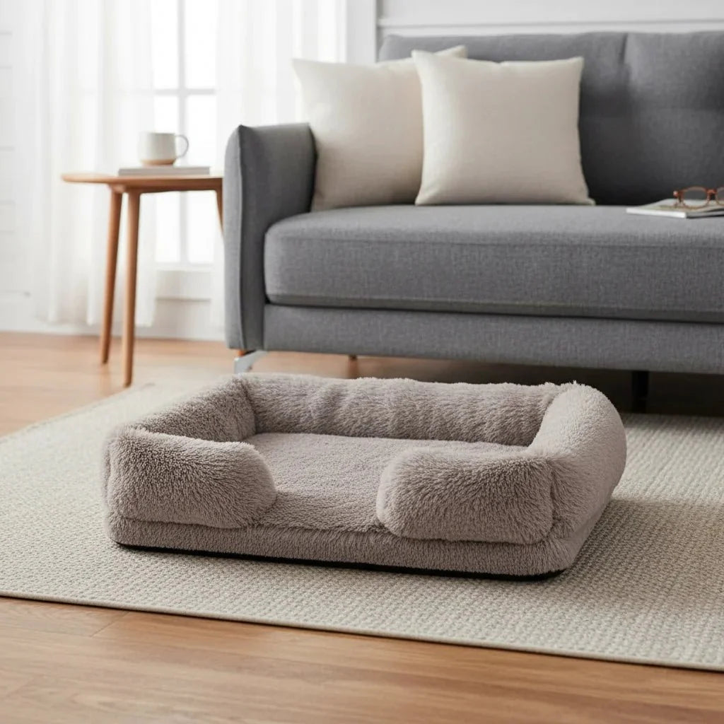 Hondenmand Orthopedisch - Kattenmand – Comfortabele Wasbare Luxe Mand