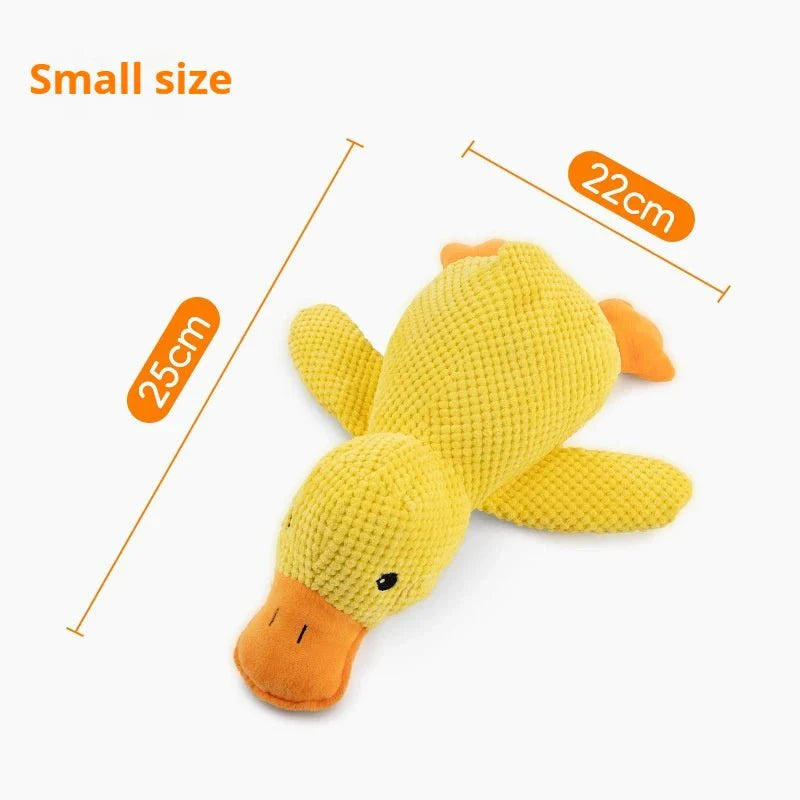 WarmNest Hug-a-Duck Hondenspeelgoed – Zachte Knuffeleend