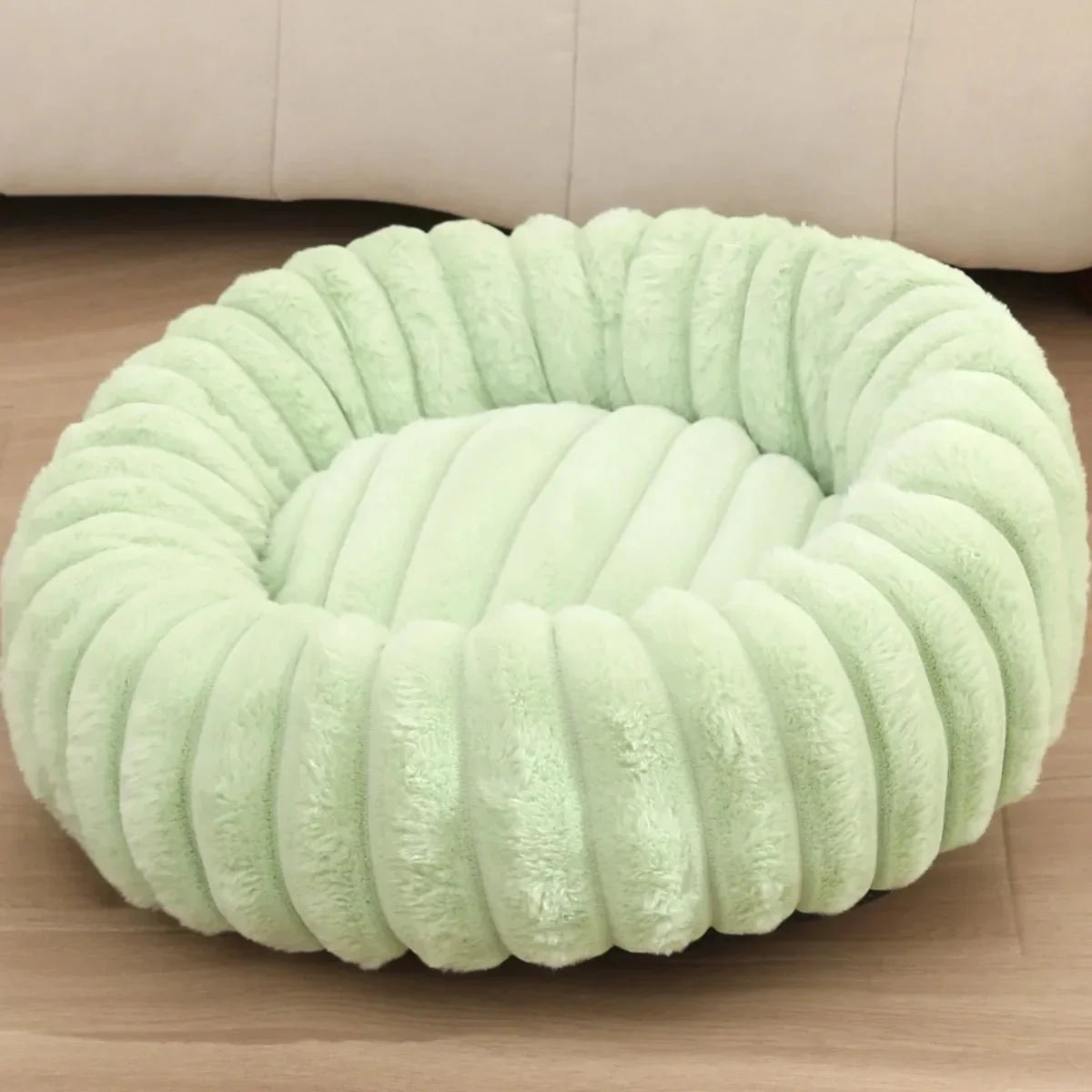 Warmnest DonutBed – Superzacht Wasbaar Hondenbed voor Warmte & Comfort