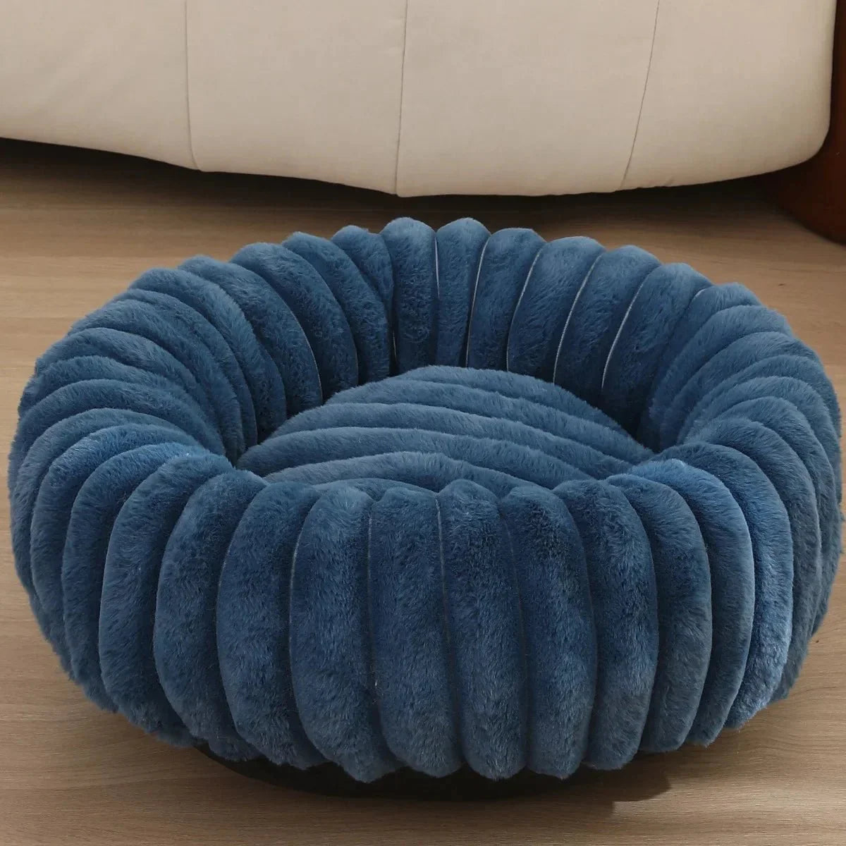 Warmnest DonutBed – Superzacht Wasbaar Hondenbed voor Warmte & Comfort