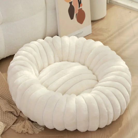 Warmnest DonutBed – Superzacht Wasbaar Hondenbed voor Warmte & Comfort